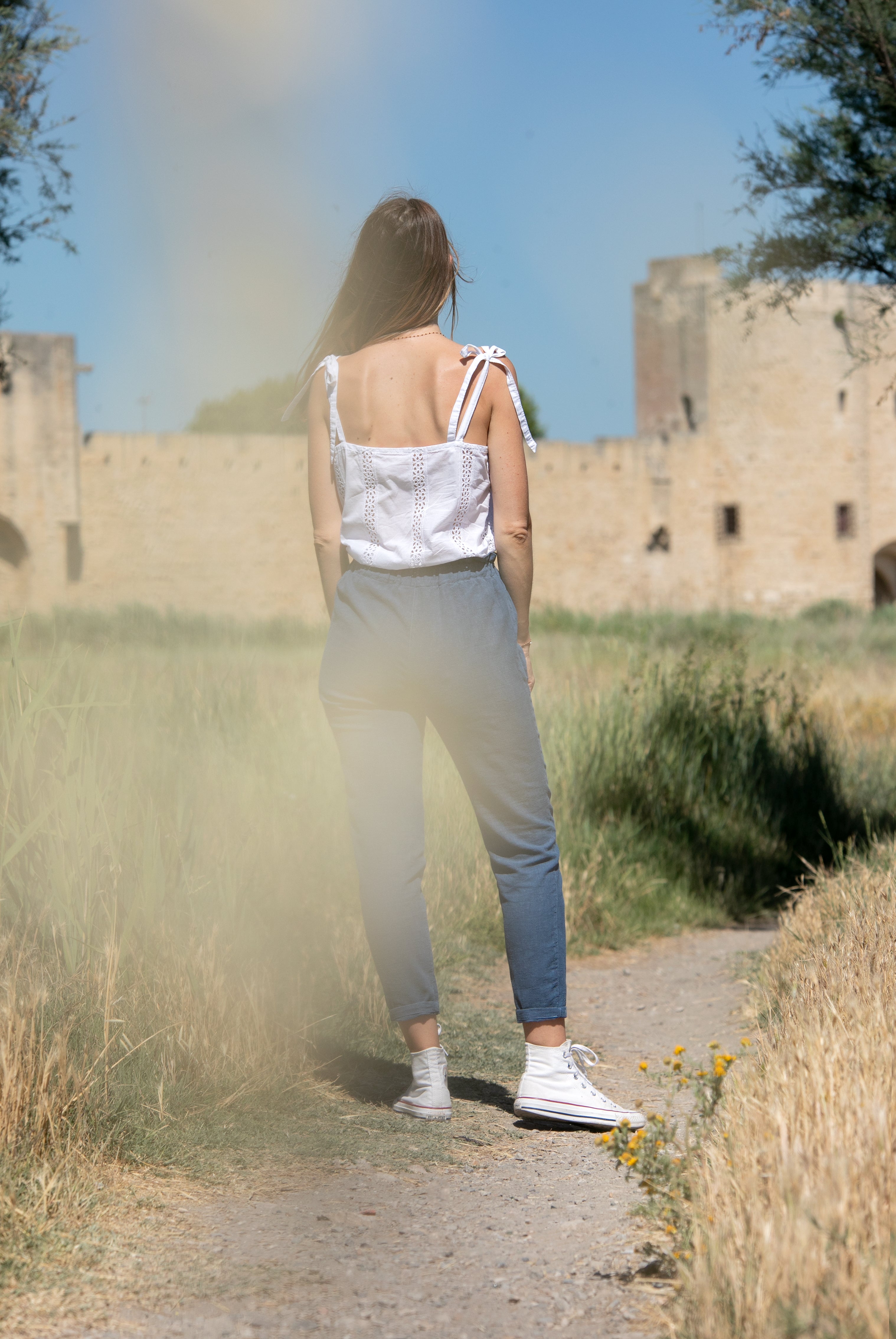 Pantalon Hellébore - Bleu