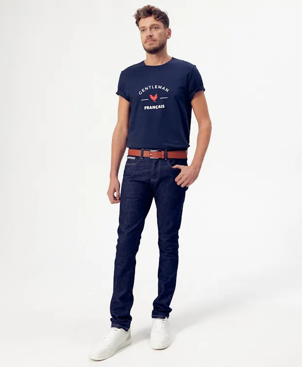 Jean Jacky Coupe Slim brut en coton bio - L34