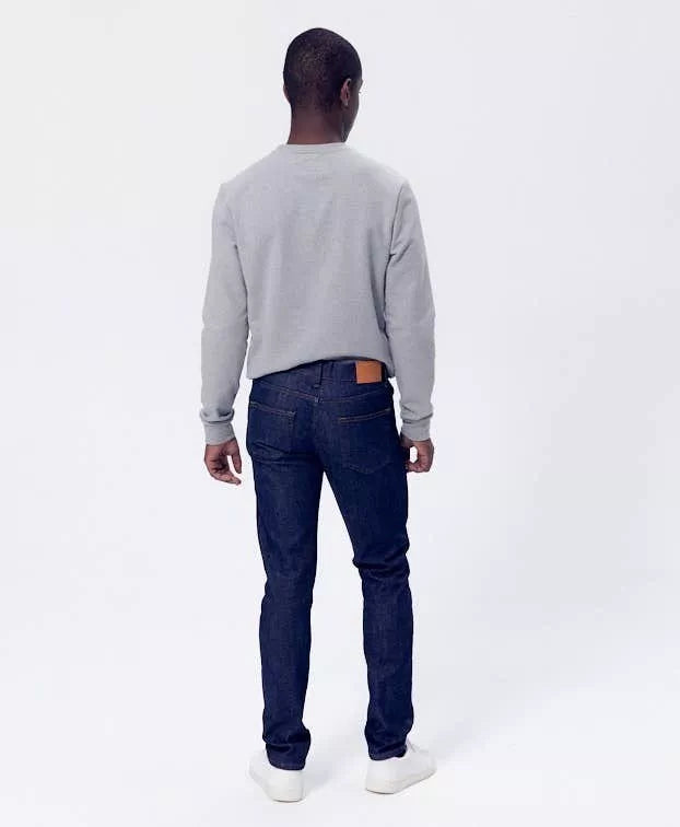 Jean Jacky Coupe Slim brut en coton bio - L32