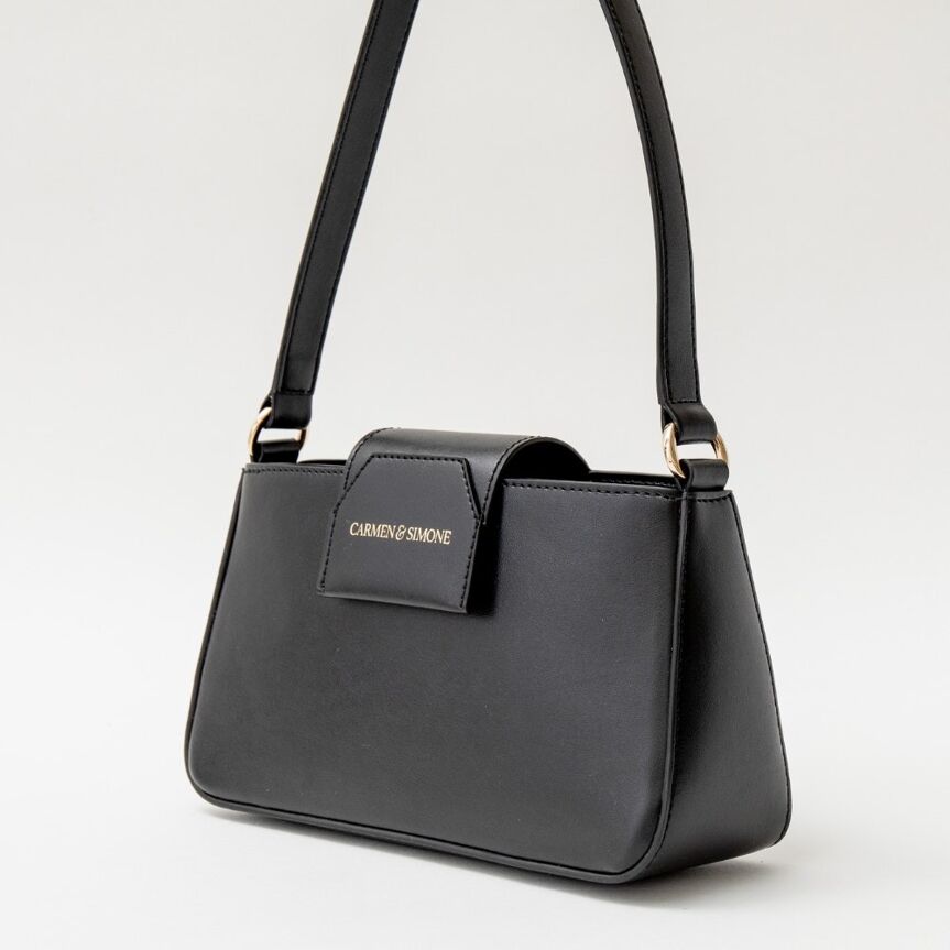 Sac à main Vegan Noir - Carmen
