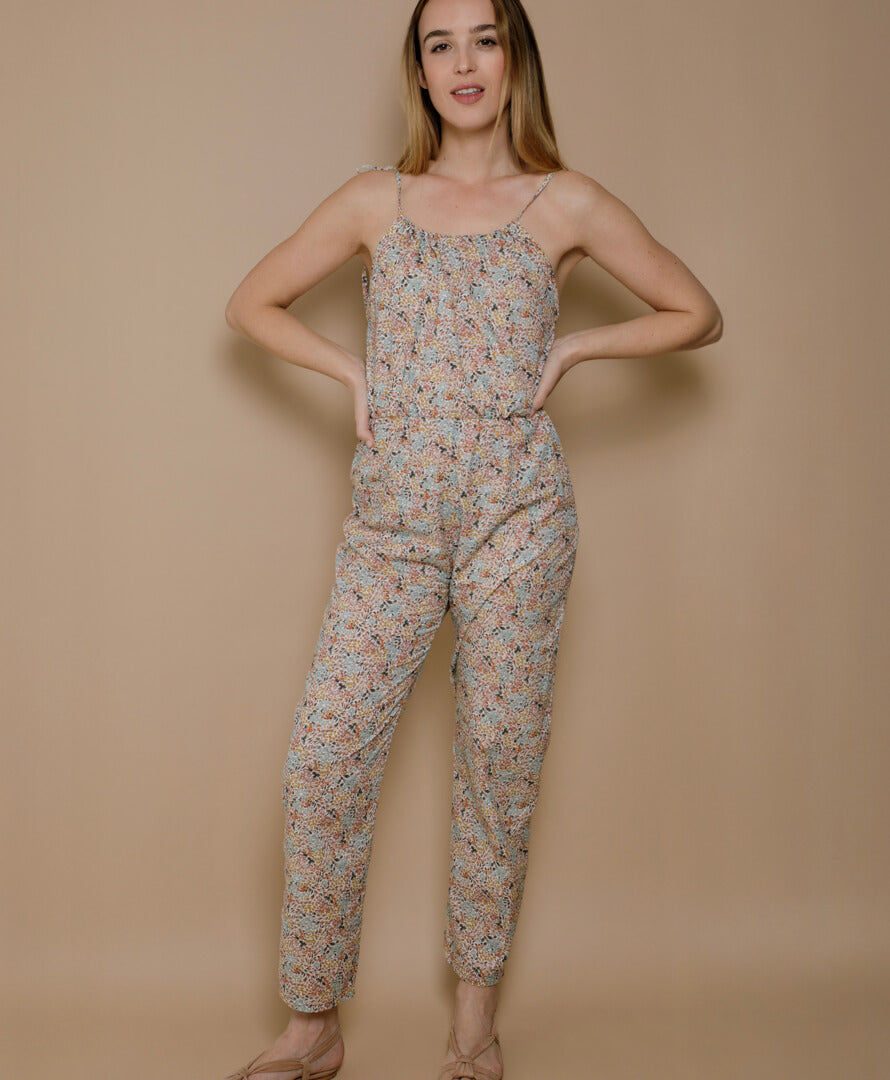 Combi-pantalon Paula rétro