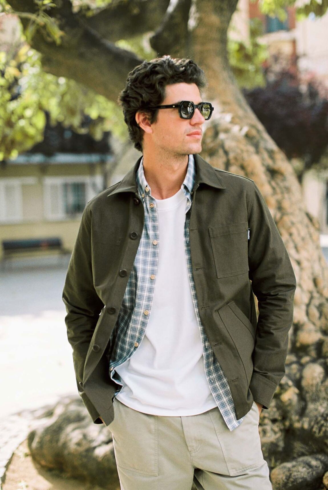 Veste Worker Canva Kaki Neus