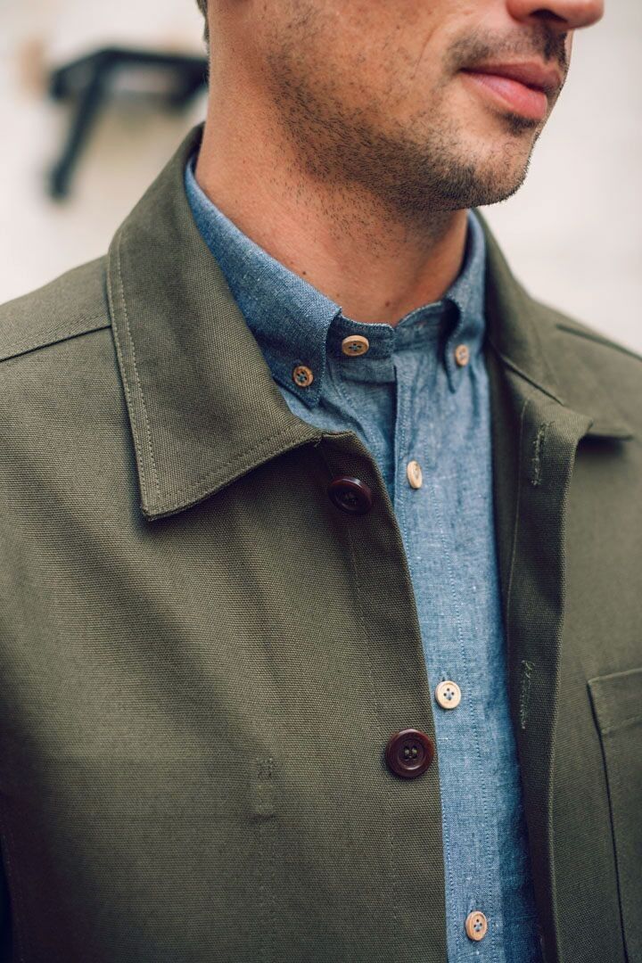 Veste Worker Canva Kaki Neus