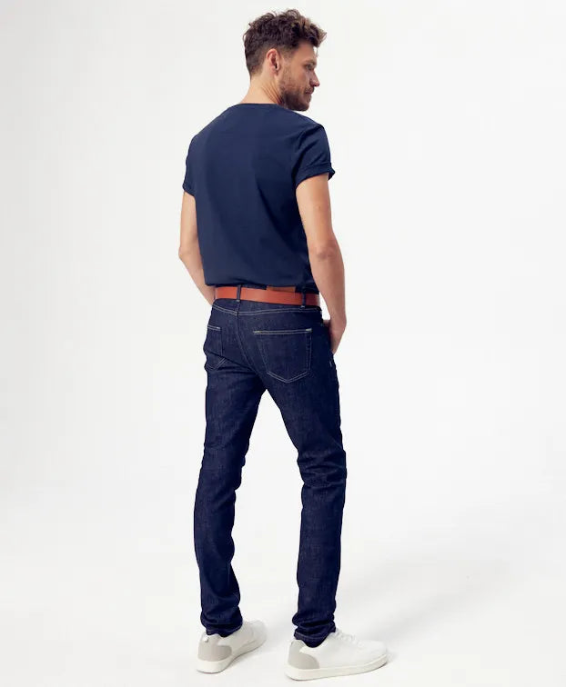 Jean Jacky Coupe Slim brut en coton bio - L34