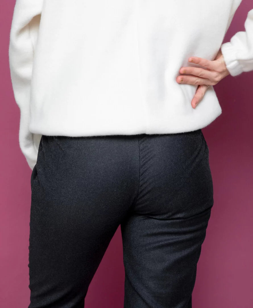 Pantalon Côme - Laine Anthracite